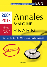 Image de Annales maloine ECN > ECNI 2004-2015