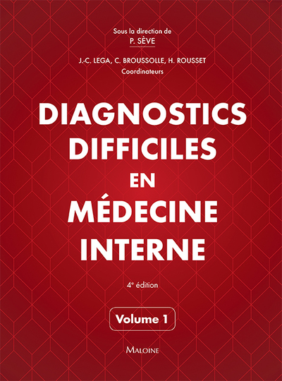Picture of Diagnostics difficiles en médecine interne. vol 1, 4e éd.