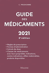 Image de Guide des medicaments 2021, 8e ed.