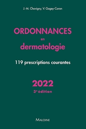 Image de Ordonnances en dermatologie 2022, 3e éd.