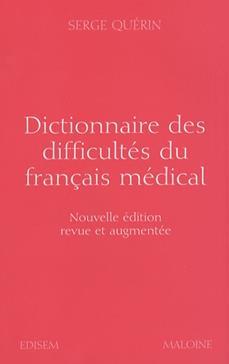 Image de Dictionnaire des difficultes du francais medical