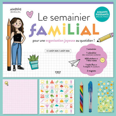 Image de Le semainier familial