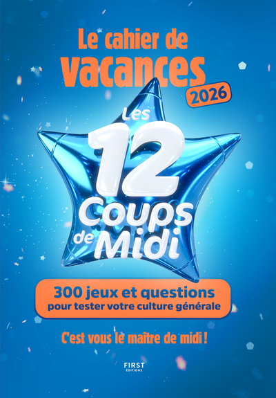 Picture of Cahier de vacances 12 coups de midi 2026