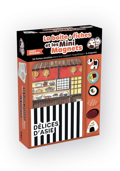 Picture of Coffret cosy kitchen mini magnets - délices d'Asie