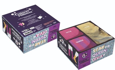 Picture of Coffret les goûters chaussettes des copines paillettes