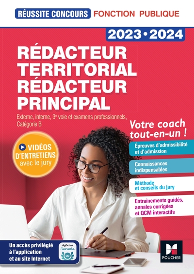Picture of Réussite Concours - Rédacteur territorial/principal - 2023-2024 - Préparation complète