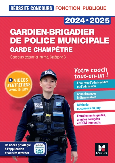Picture of Réussite Concours - Gardien-brigadier de police municipale - Préparation complète 2024-2025