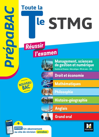 Picture of PREPABAC - Toute la terminale STMG - Contrôle continu et épreuves finales - Révision 2025