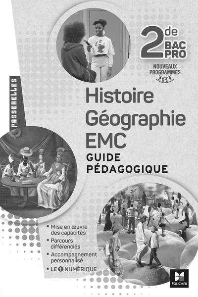 Picture of Passerelles - Histoire-Géographie-EMC 2de Bac Pro - Éd. 2019 - Corrigé