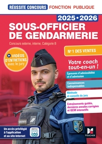 Picture of Réussite Concours - Sous-officier de gendarmerie - 2025-2026- Préparation complète