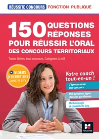 Picture of Réussite Concours - 150 questions/réponses pour l'oral - concours territoriaux- Préparation complète