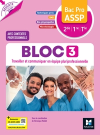 Picture of Réussite ASSP - BLOC 3 Travailler et comm (...) équipe - Bac Pro ASSP 2de 1re Tle 2026 - Livre élève