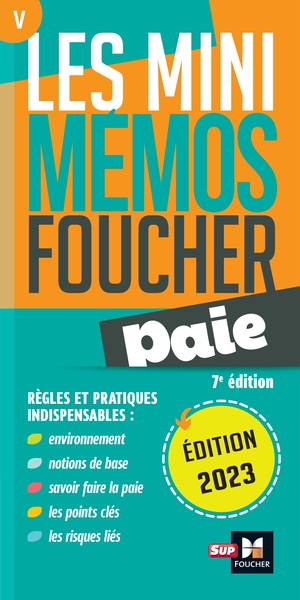 Picture of Les mini memos Foucher -  Paie - 7e édition - Révision