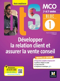 Picture of BLOC 1 -Développer la relation client et assurer la vente conseil - BTS MCO 1re & 2e années -Éd.2022