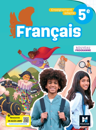 Picture of Cahier de Français 5e Enseignement adapté - Éd. 2026 - Livre élève