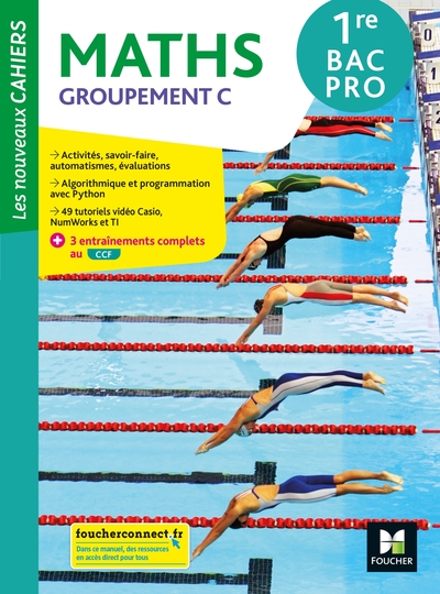 Picture of Les Nouveaux cahiers - MATHÉMATIQUES - 1re Bac Pro C - Éd. 2022 - Livre élève