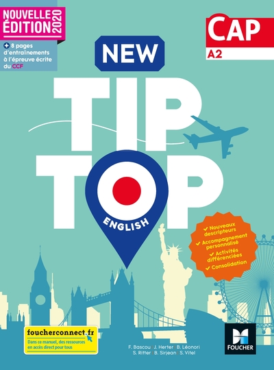 Picture of New Tip Top ENGLISH CAP - Ed. 2020 - Livre élève