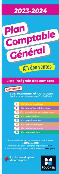 Picture of Plan comptable général - PCG - 2023-2024