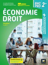 Picture of Ressources plus - ÉCONOMIE-DROIT - 2de Bac Pro - Éd. 2021 - Livre élève