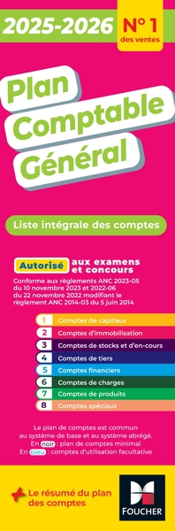Picture of Plan comptable général - PCG - 2025-2026