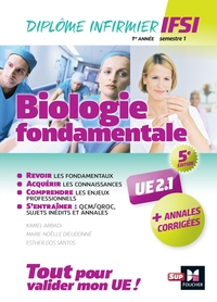 Picture of Biologie fondamentale UE 2.1 - Semestre 1 - Infirmier en IFSI - DEI - Préparation complète - 5e éd