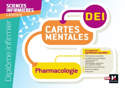 Picture of Diplôme Infirmier - DEI - Cartes mentales - Pharmacologie