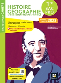 Picture of Les Nouveaux Cahiers - HISTOIRE-GEOGRAPHIE-EMC 1re Bac Pro - Ed. 2023- Livre élève