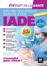Picture of IADE- Métiers de la santé - Réussir le concours d'entrée - Préparation complète - 2e édition