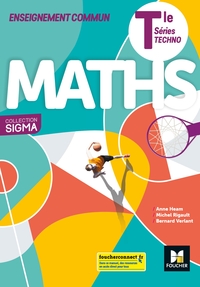 Picture of Sigma - Enseignement commun MATHS Tle séries technologiques