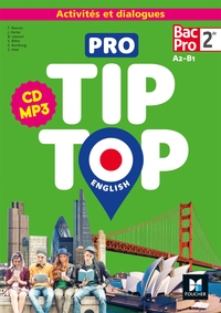 Image de PRO TIP TOP ENGLISH - 2de Bac Pro - Éd. 2021 - CD audio