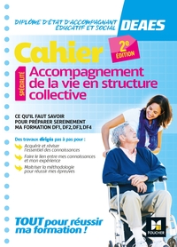 Picture of Cahier - DEAES - Accompagnement de la vie en structure collective - Révision et entrainement