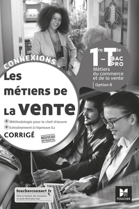 Picture of CONNEXIONS METIERS VENTE OPT B 1/TLE B.P COR