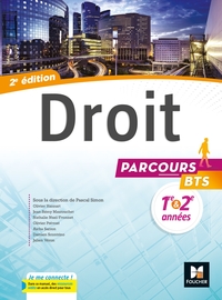 Picture of Parcours - DROIT BTS 1re et 2e années - Éd. 2017 - Manuel élève