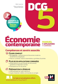 Picture of DCG 5 - Economie contemporaine - Manuel et applications