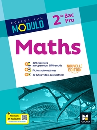Picture of Modulo - MATHS - 2de Bac Pro - Ed. 2024 - Livre élève