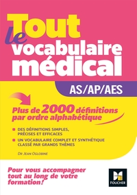 Picture of Métiers de la santé - Guide AS/AP/AES - Vocabulaire médical