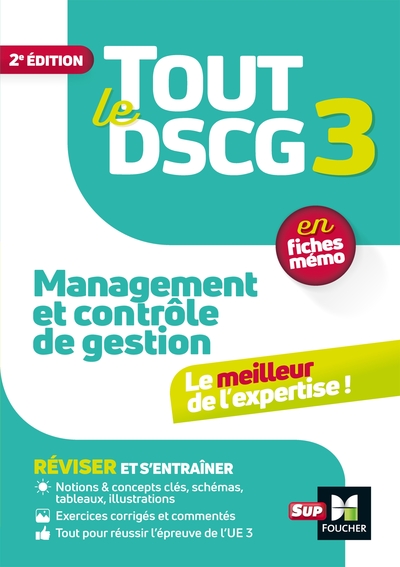 Picture of Tout le DSCG 3 - Management et contrôle de gestion - Révision et entraînement