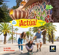 Image de ¡Actua! - ESPAGNOL 2de Bac Pro - Éd. 2019 - Clé USB