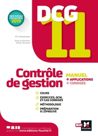 Picture of DCG 11 - Contrôle de gestion - Manuel et applications 2022-2023