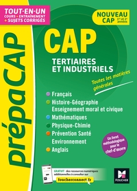 Picture of PrépaCAP - CAP Tertiaires et industriels - Matières générales Nouv. programmes-Révision entraînement