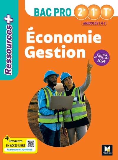 Picture of Ressources Plus - ÉCONOMIE GESTION - 2de 1re Tle Bac Pro - Ed. 2024 - Livre élève