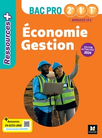 Picture of Ressources Plus - ÉCONOMIE GESTION - 2de 1re Tle Bac Pro - Ed. 2024 - Livre élève
