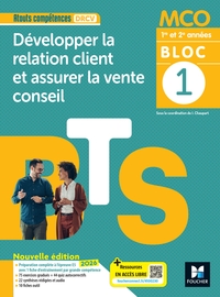 Image de Atouts compétences - BLOC 1 Développer la relation client - BTS MCO 2026 - Livre élève