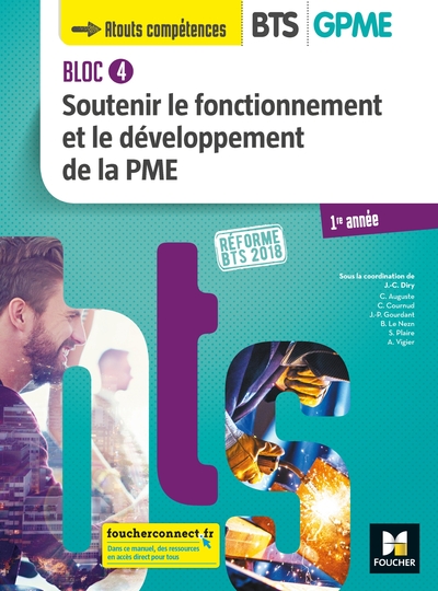 Picture of BLOC 4 - Soutenir le fonctionnement et le développement de la PME - BTS 1 GPME - Éd 2018 - Manuel