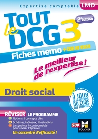Picture of Tout le DCG 3 - Droit social - Entrainement et révision - 2ème édition