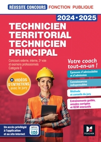 Picture of Réussite Concours - Technicien territorial/principal - Préparation complète 2024-2025