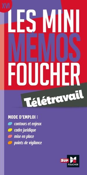Image de Les mini memos Foucher - Télétravail - Révision