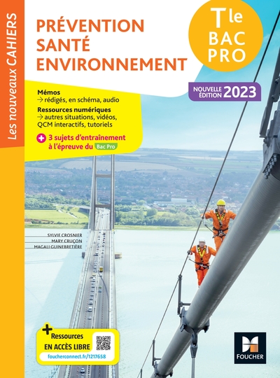 Picture of Les Nouveaux Cahiers - PRÉVENTION SANTÉ ENVIRONNEMENT (PSE) - Tle Bac Pro - Éd. 2023 - Livre élève