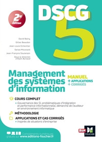 Picture of DSCG 5 - Management des systèmes d'information - Manuel et applications