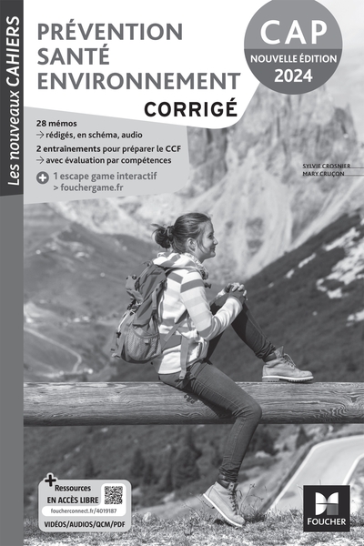 Picture of Les Nouveaux Cahiers - PRÉVENTION SANTÉ ENVIRONNEMENT (PSE) - CAP - Ed. 2024 - Corrigé